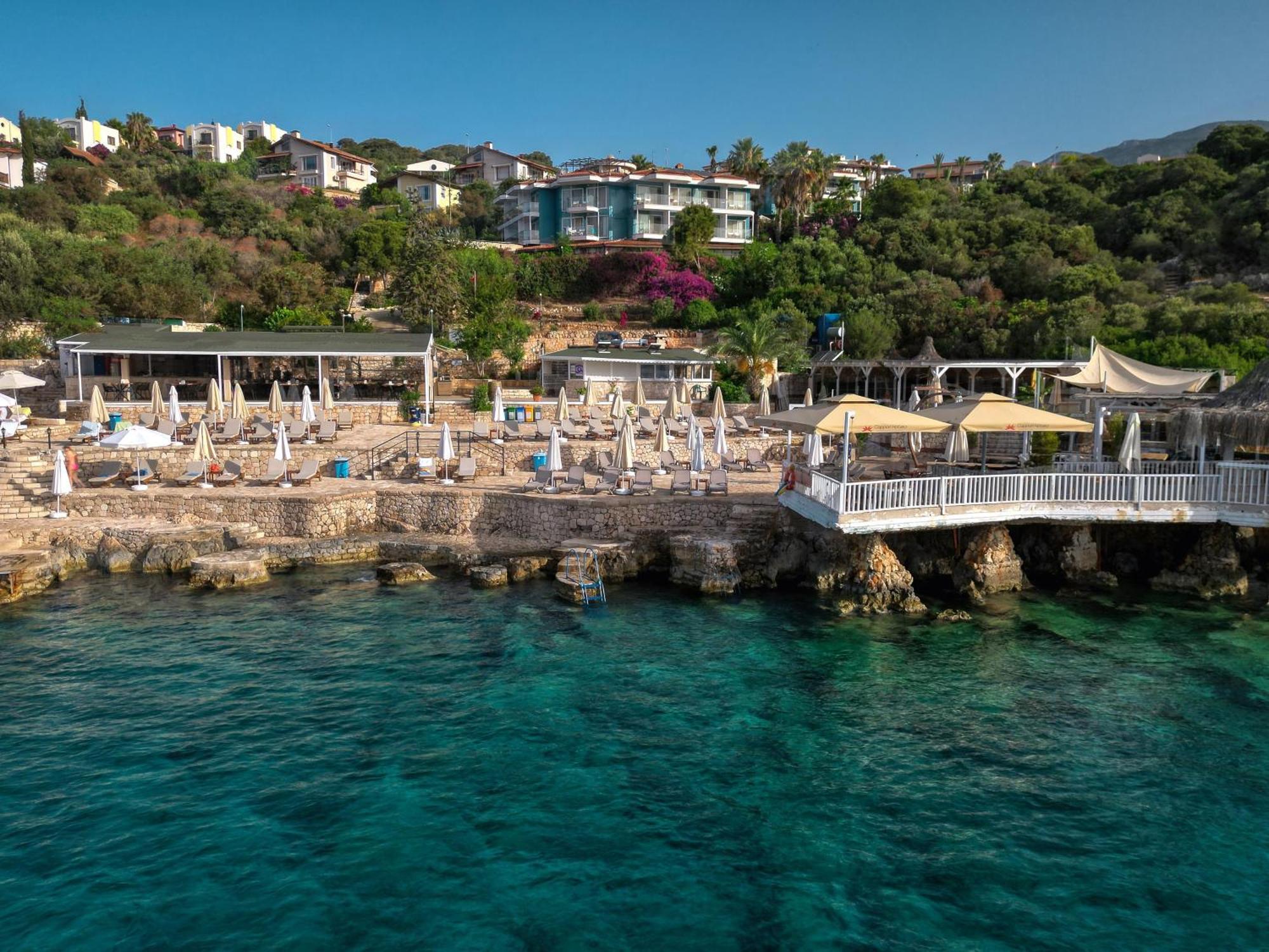 Aquarius Hotel Kaş Buitenkant foto