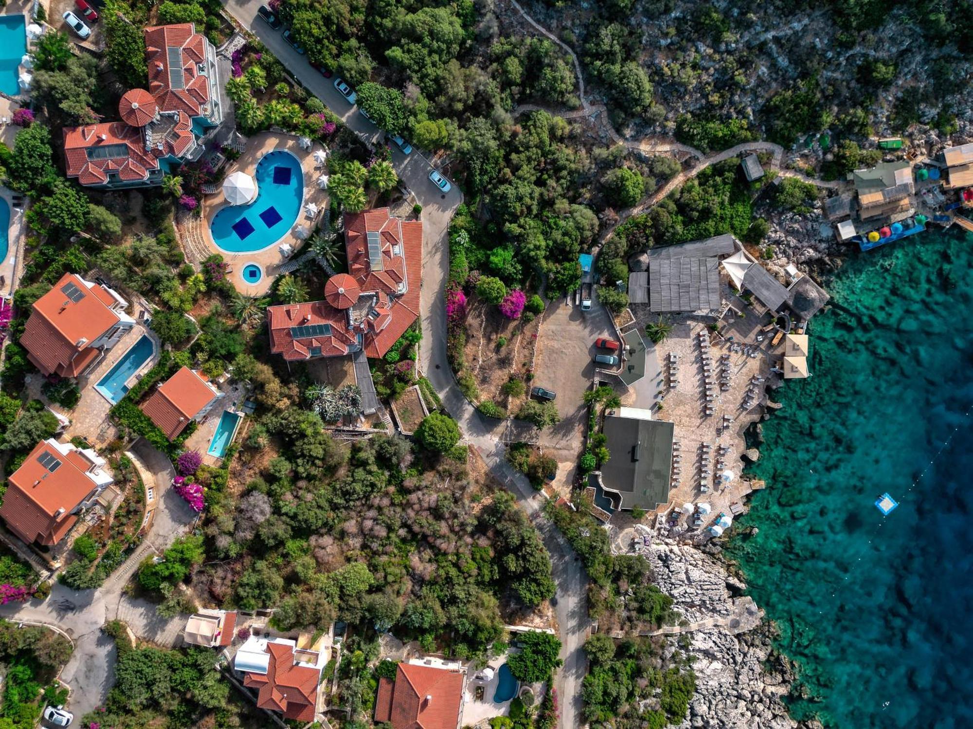 Aquarius Hotel Kaş Buitenkant foto