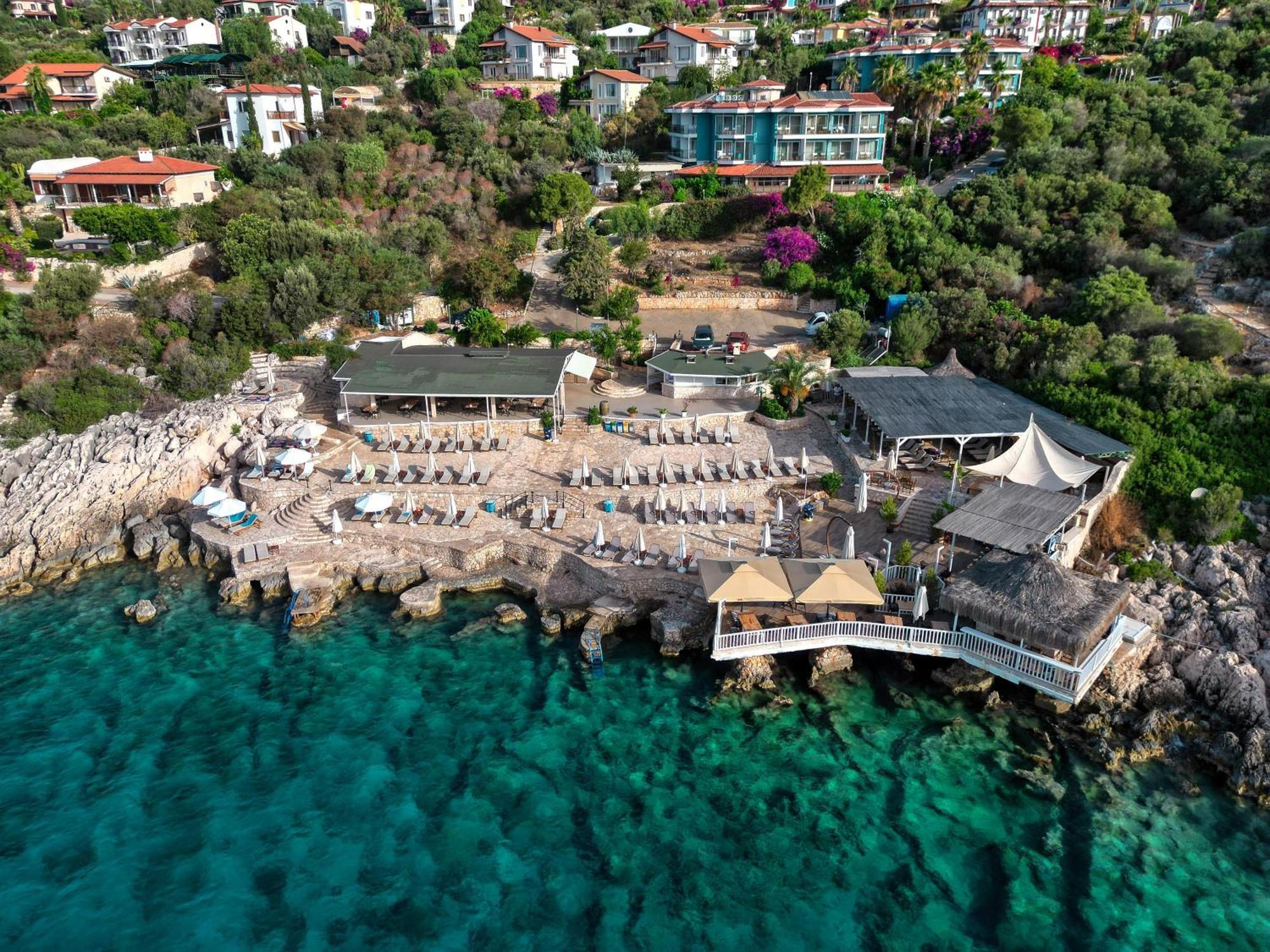 Aquarius Hotel Kaş Buitenkant foto